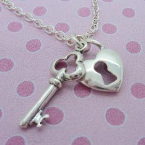 Sterling Silver Girls 'key To My..